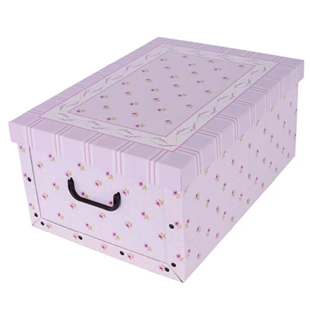 Tárolódoboz 51x37x24cm Miss Space MAXI Provence lila