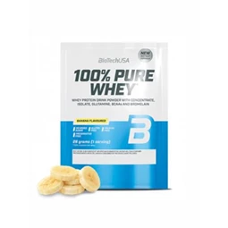 Tejsavó fehérjepor, 28g, BIOTECH USA  100% Pure Whey  banán