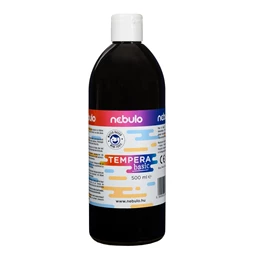 Tempera 0,5 liter NEBULO fekete