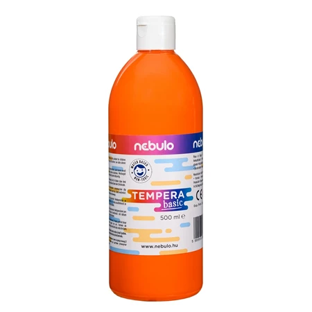 Tempera 0,5 liter NEBULO narancs