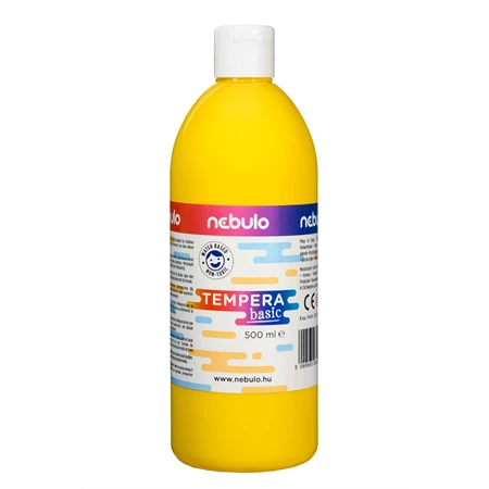 Tempera 0,5 liter NEBULO sárga