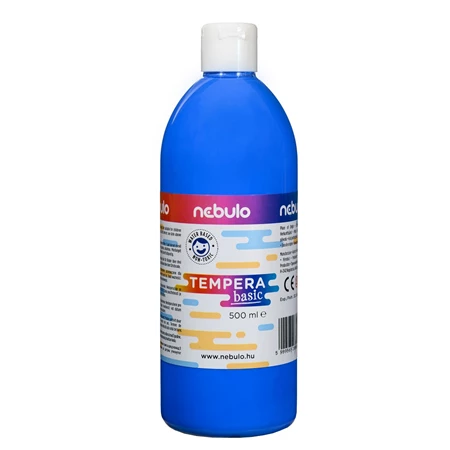 Tempera 0,5 liter NEBULO világoskék