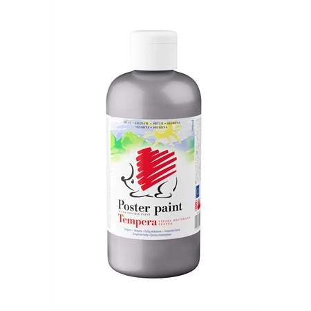 Tempera 0,5 liter ICO Süni ezüst