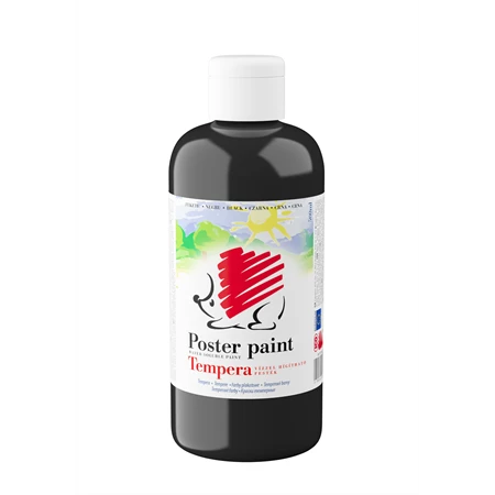 Tempera 0,5 liter ICO Süni fekete
