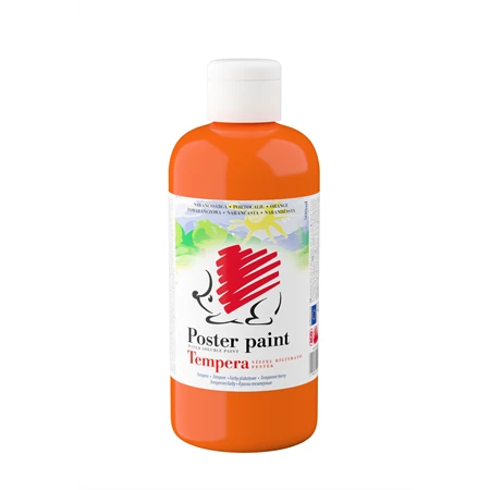 Tempera 0,5 liter ICO Süni narancssárga