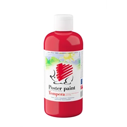 Tempera 0,5 liter ICO Süni piros