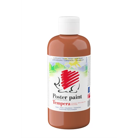 Tempera 0,5 liter ICO Süni sötétbarna