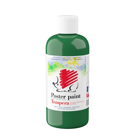 Tempera 0,5 liter ICO Süni sötétzöld