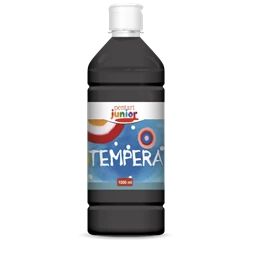 Tempera 1000ml PENTART Junior fekete