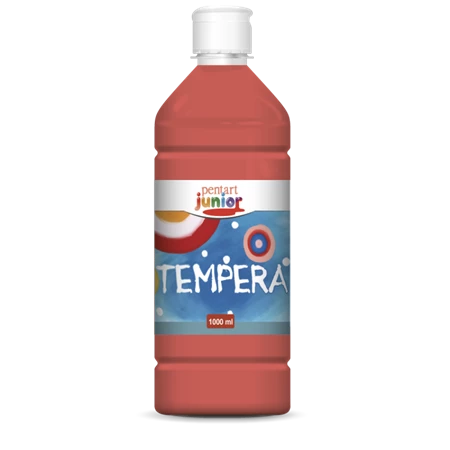 Tempera 1000ml PENTART Junior piros