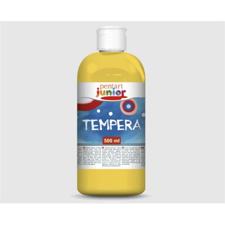 Tempera 100ml PENTART Junior napsárga