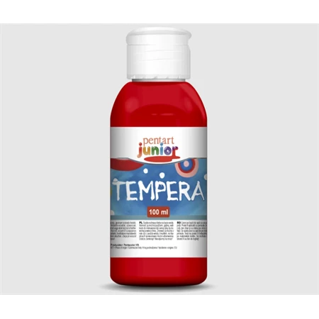 Tempera 100ml PENTART Junior tűzpiros
