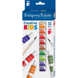 Tempera 12db-os ICO CK 12x12ml, tubusos