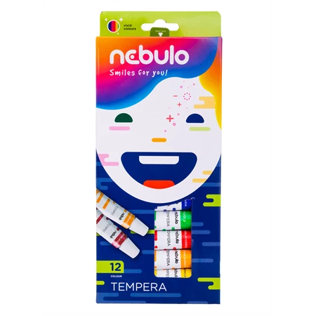 Tempera 12db-os NEBULÓ 12x12ml