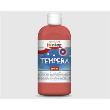 Tempera 500ml PENTART Junior piros