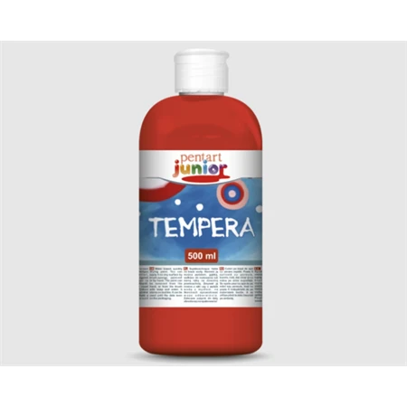 Tempera 500ml PENTART Junior tűzpiros