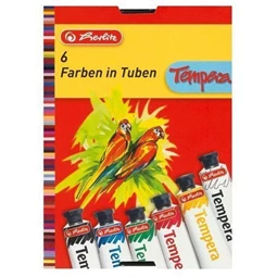 Tempera 6db-os HERLITZ 16ml.