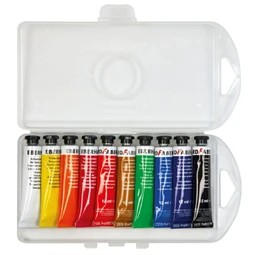 Tempera Eberhard Faber 10x18ml, tubusos