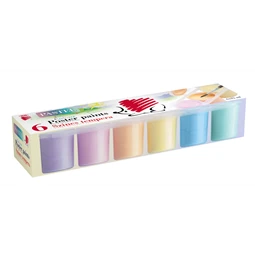 Tempera  6db-os ICO Süni tégelyes 25ml/tégely pasztell színek