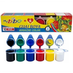 Tempera 6db-os MYDIDO tégelyes 6x22ml