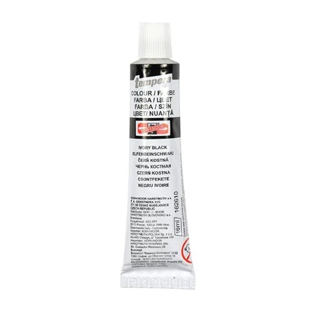 Tempera KOH-I-NOOR 16ml csontfekete