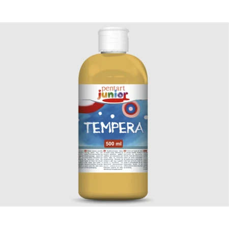 Tempera metál 500ml PENTART Junior arany