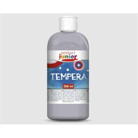Tempera metál 500ml PENTART Junior ezüst
