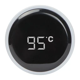 Termosz 0,45 literes hőmérséklet kijelzős, rozsdamentes acélból készült, hőszigetelt vákuum ivópalack 450 ml