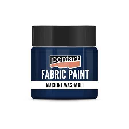 Textil és bőrfesték PENTART 50ml csillogó kék