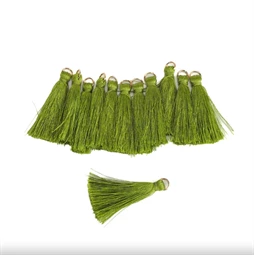Textil rojt 4cm 12db/csomag oliva