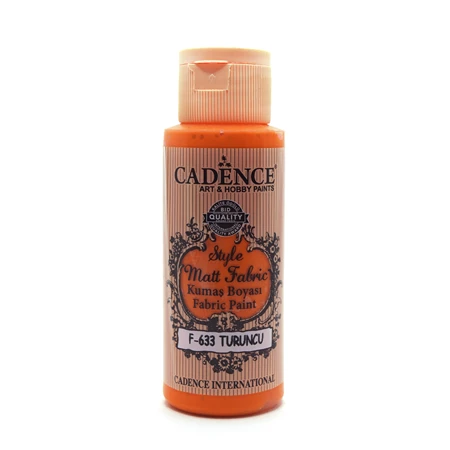 Textilfesték CADENCE matt, 59ml, narancs