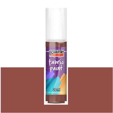 Textilfesték PENTART 20ml sötétbarna