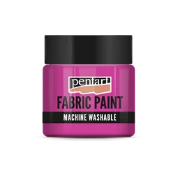 Textilfesték PENTART 30ml sötétben világító pink