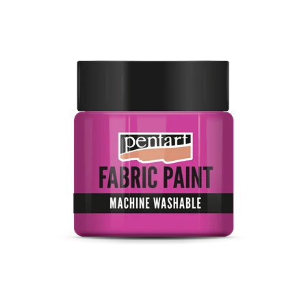 Textilfesték PENTART 30ml sötétben világító pink