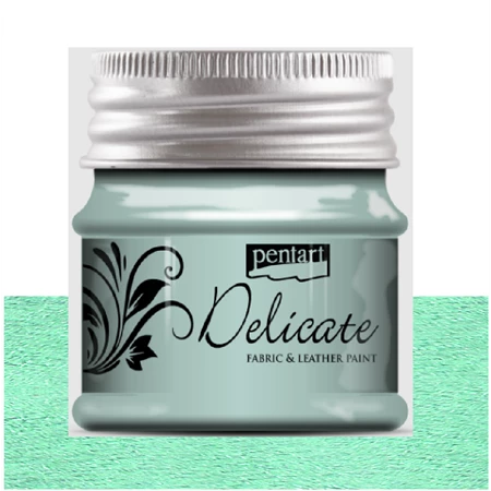 Textil és bőrfesték PENTART Delicate 50ml kékezüst