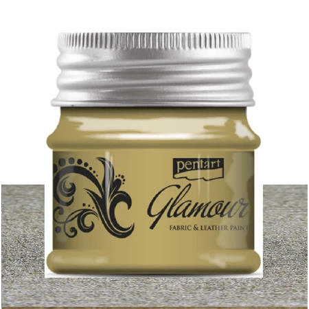 Textil és bőrfesték PENTART Glamour 50ml pezsgő