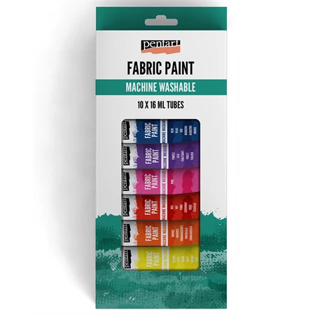 Textilfesték készlet 10x16ml PENTART