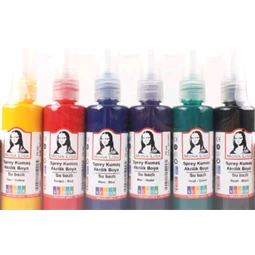 Akrillfesték készlet 6x70ml pumpás MONA LISA