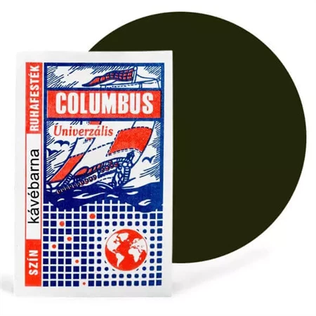Textilfesték pigment por 5g COLUMBUS kávébarna