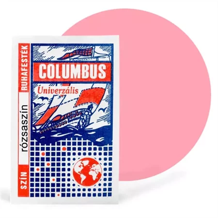 Textilfesték pigment por 5g COLUMBUS rózsaszín