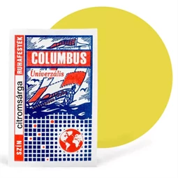Textilfesték pigment por 5g COLUMBUS sárga