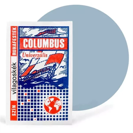 Textilfesték pigment por 5g COLUMBUS világoskék
