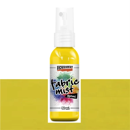 Textilfesték spray PENTART 50ml sárga