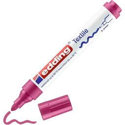 Textilfilc EDDING 4500 2-3mm hegy kármin piros