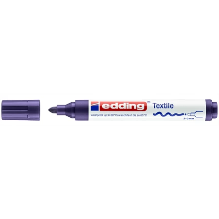 Textilfilc EDDING 4500 2-3mm hegy lila