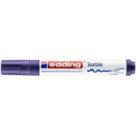 Textilfilc EDDING 4500 2-3mm hegy lila