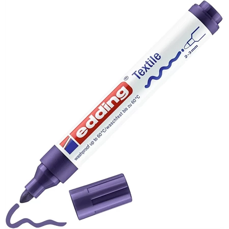 Textilfilc EDDING 4500 2-3mm hegy lila