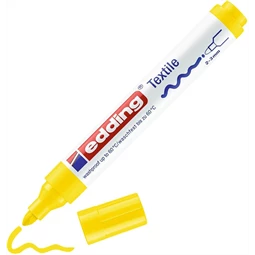 Textilfilc EDDING 4500 2-3mm hegy sárga