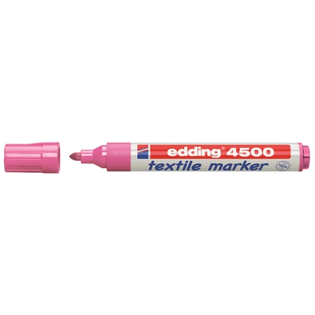Textilfilc EDDING 4500 2-3mm hegy neon rózsaszín