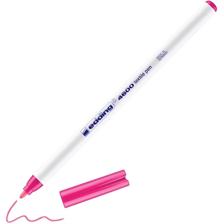 Textilfilc EDDING 4600 1mm-es hegy neon rózsaszin